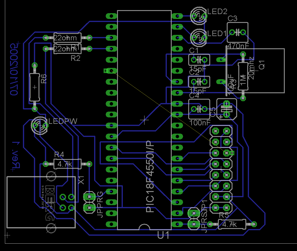 My Project's PCB Board Layout